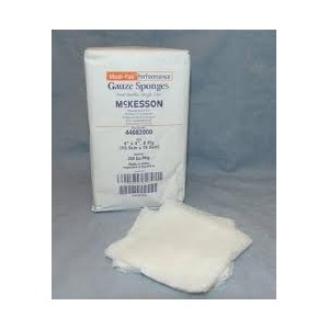 Sponge Dressing Medi-Pak? Performance Cotton Gauze 8-Ply 4 X 4 Inch Square