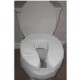 4" padded commode cushion 