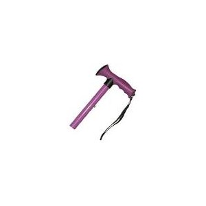 Travel Folding Cane - Fuchsia 