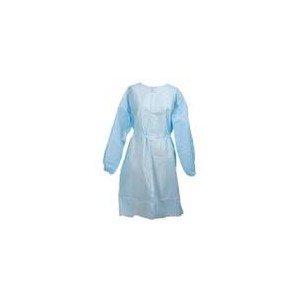 Blue Fluid-Resistant Gown 