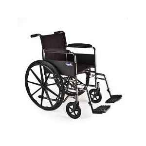 INVACARE WHEELCHAIR 18" X 16"