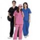 UNISEX SCRUB SWANS SET 