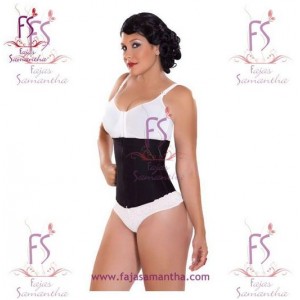 Waist cincher with Rods- Beige 