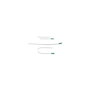 Clear catheter, straight tip Female 