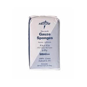 GAUZE SPONGES 4"X4" 